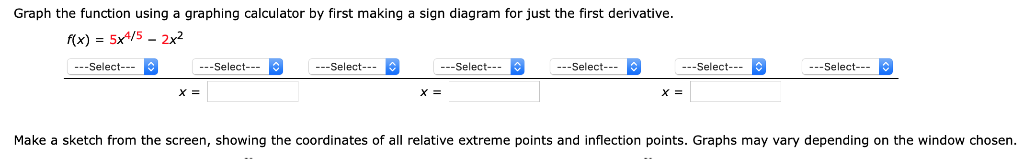 Solved Graph the function using a graphing calculator by | Chegg.com