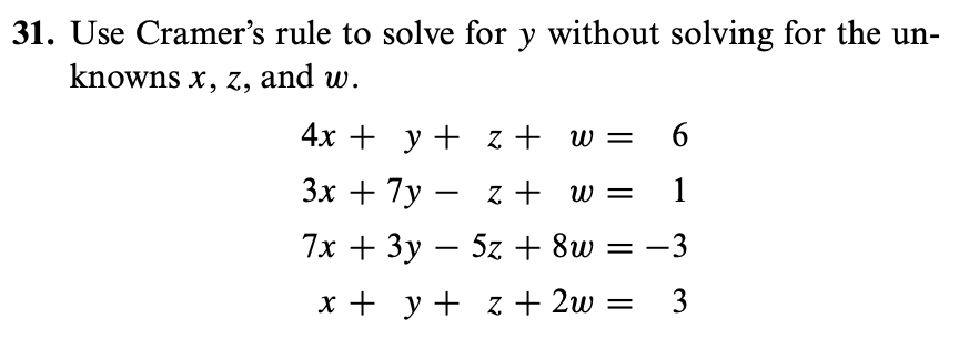 Solved 32. Let Ax B Be The System In Exercise 31. (a) Solve | Chegg.com