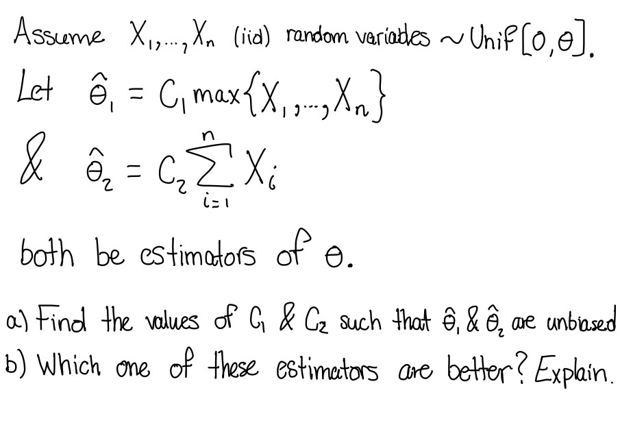 Solved Assume X X Iia Random Variades Uhif 0 0 Le Chegg Com