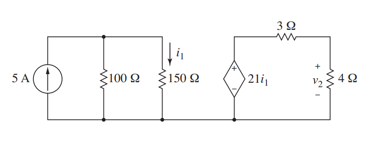 Solved 5. The following questions pertain to the circuit | Chegg.com