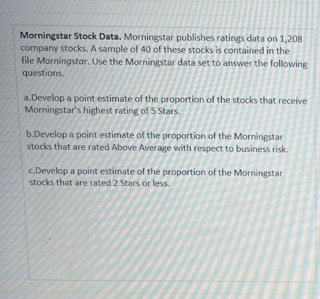 solved-morningstar-stock-data-morningstar-publishes-ratings-chegg