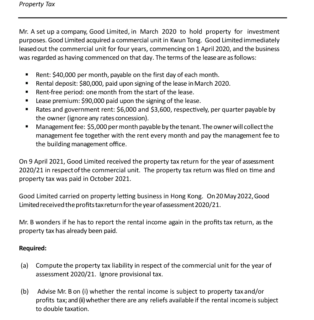 solved-property-tax-mr-a-set-up-a-company-good-limited-in-chegg