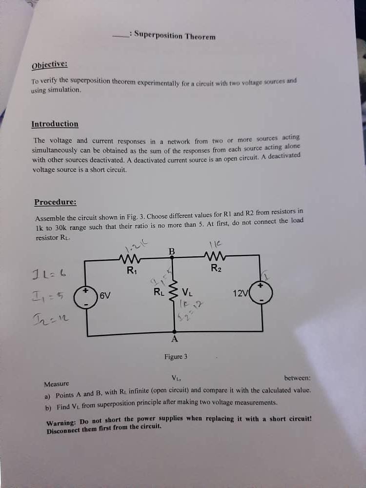 superposition theorem experiment viva questions