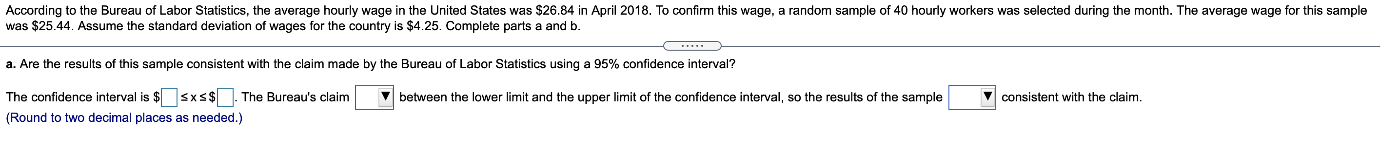Solved According to the Bureau of Labor Statistics, the | Chegg.com