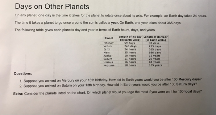 solved-days-on-other-planets-on-any-planet-one-day-is-the-chegg