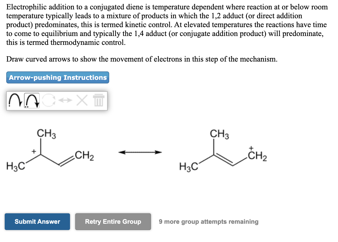 Solved Electrophilic Addition To A Conjugated Diene Is | Chegg.com