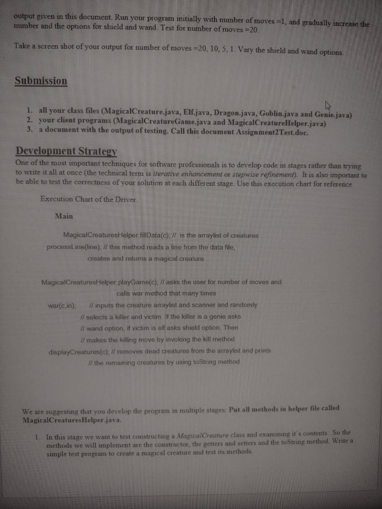 This all must be done in Java The text file that | Chegg.com