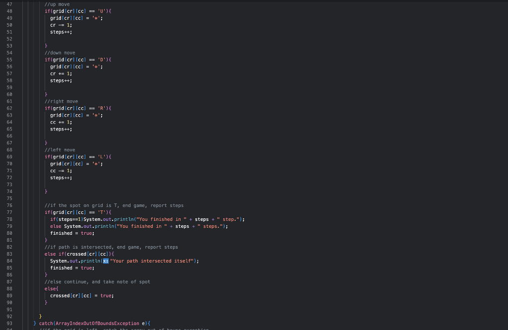 Solved Use the GridWalker code below to create a GUI that | Chegg.com