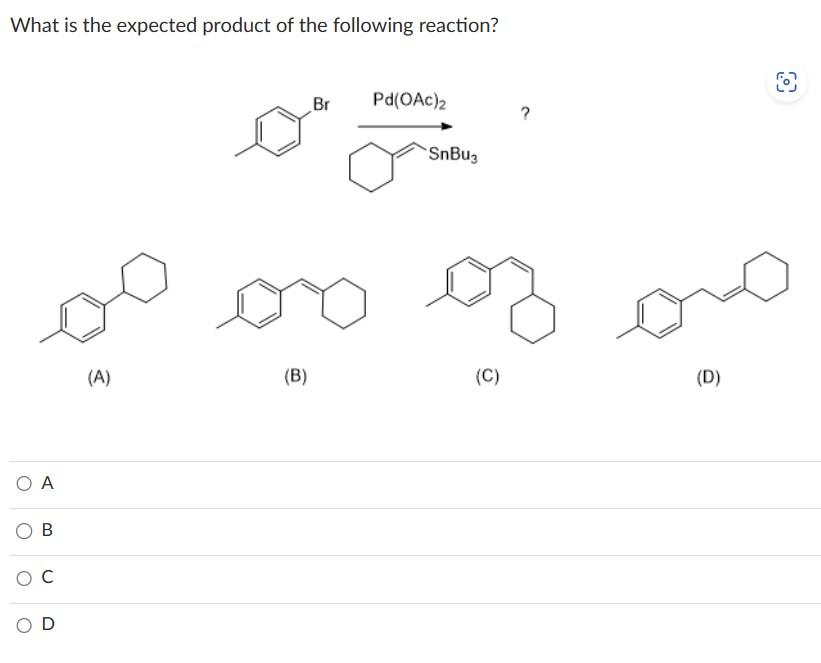 Solved What is the expected product of the following | Chegg.com