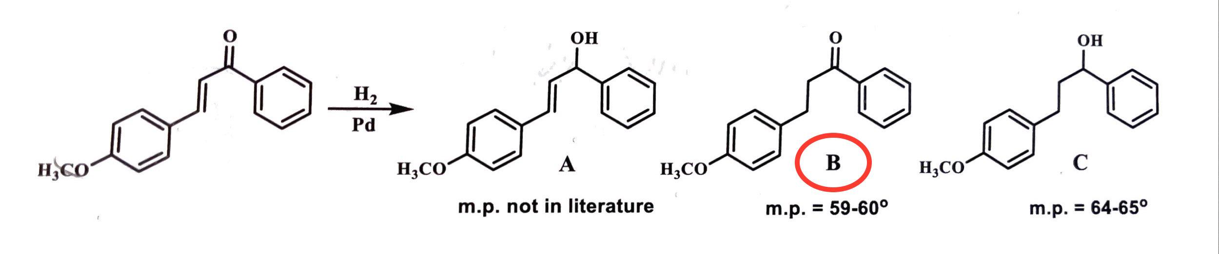 Solved Assume The Product (actual) To Be The B Structure | Chegg.com