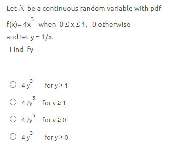 Solved 3 Let X be a continuous random variable with pdf | Chegg.com
