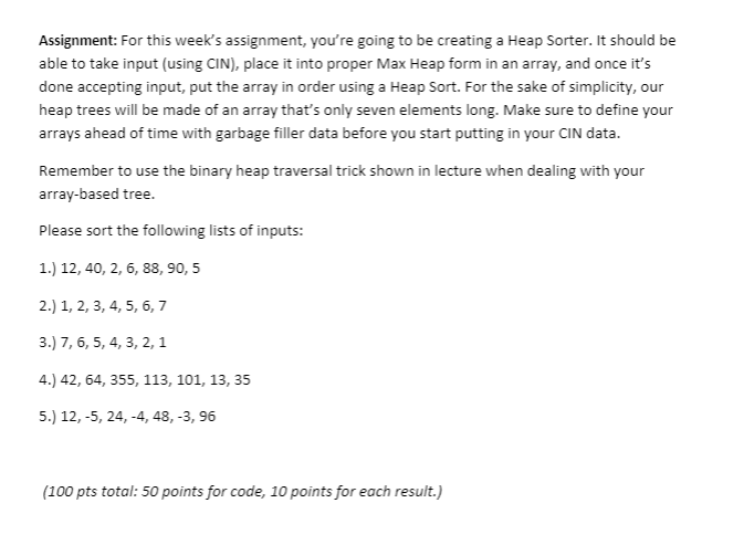 Solved Assignment: For This Week's Assignment, You're Going | Chegg.com