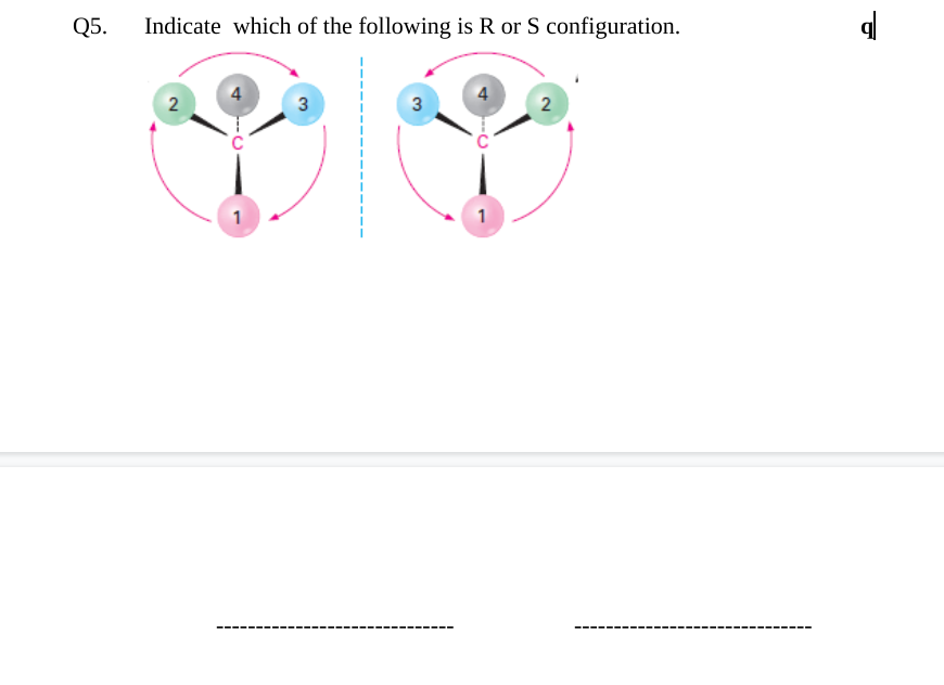 Solved Q5. Indicate which of the following is R or S | Chegg.com