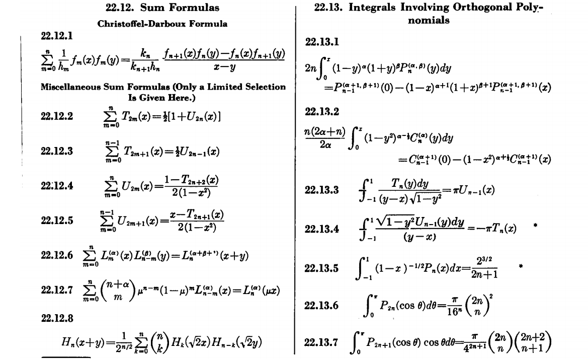 Solved 5 Legendre Polynomials In The Tables The Following