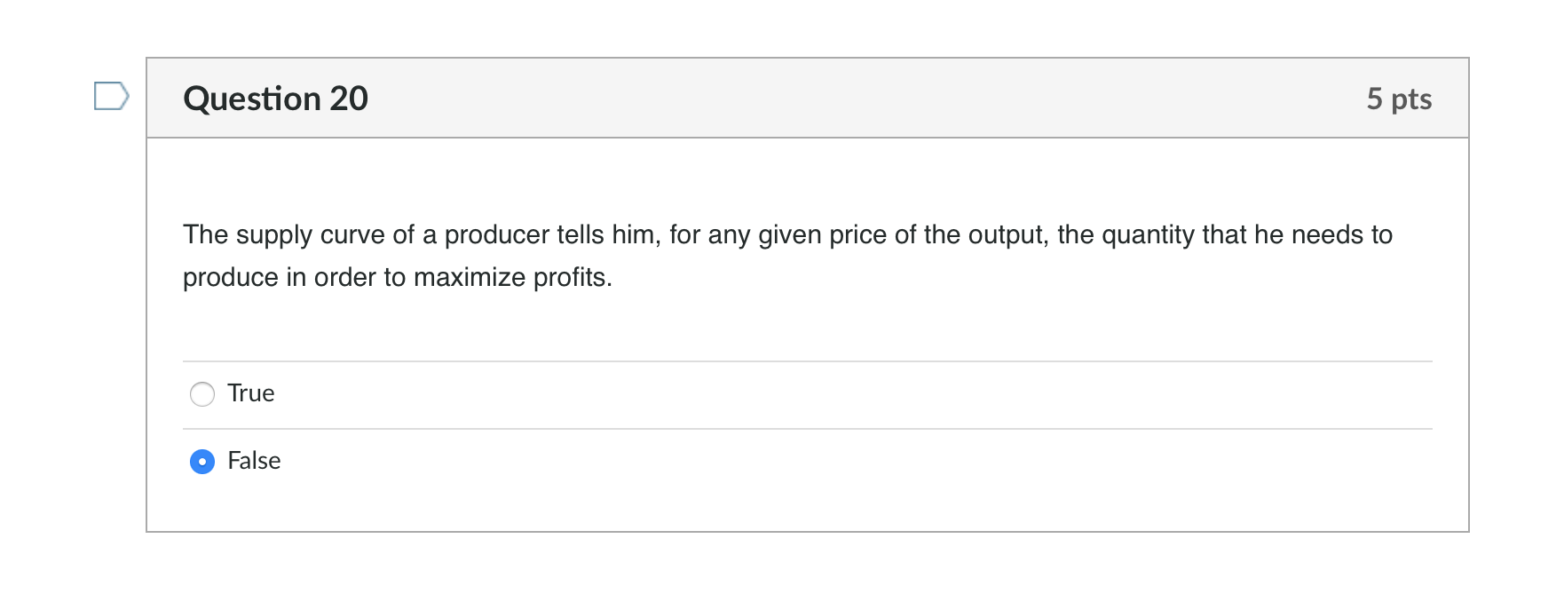 Solved Question 13 5 pts 2 2 Suppose the technology of a | Chegg.com