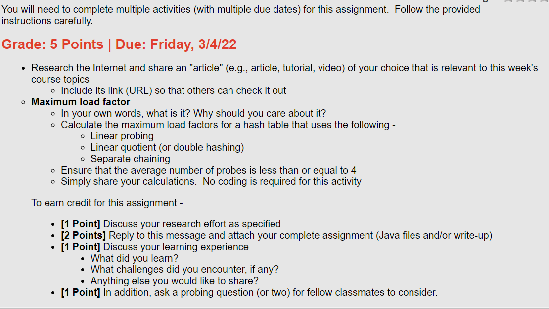 You will need to complete multiple activities (with | Chegg.com
