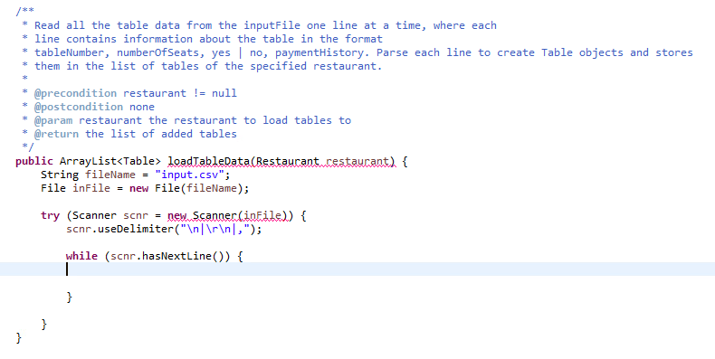 Solved IN JAVA. I have no idea what I am doing. The | Chegg.com