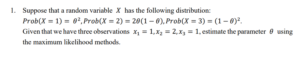 Solved Suppose that a random variable X has the following | Chegg.com