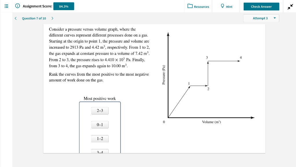 Solved What is the total work done on the gas for 𝑊0−4? | Chegg.com