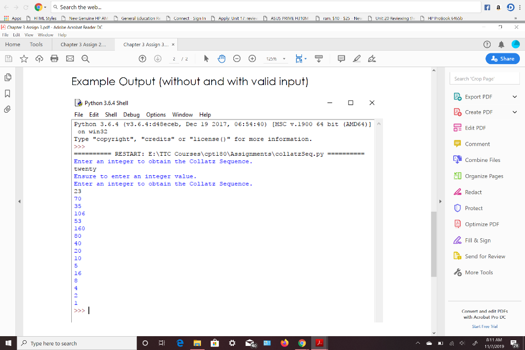 Solved Using the following guidelines, create a python | Chegg.com