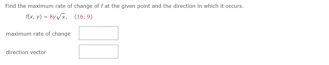 Solved Find the maximum rate of change of f at the given | Chegg.com
