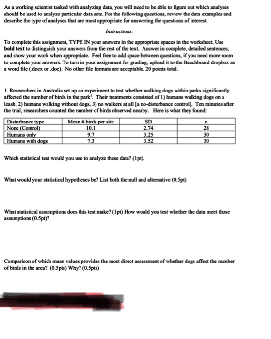 case study analyzing data you are what you eat answer key