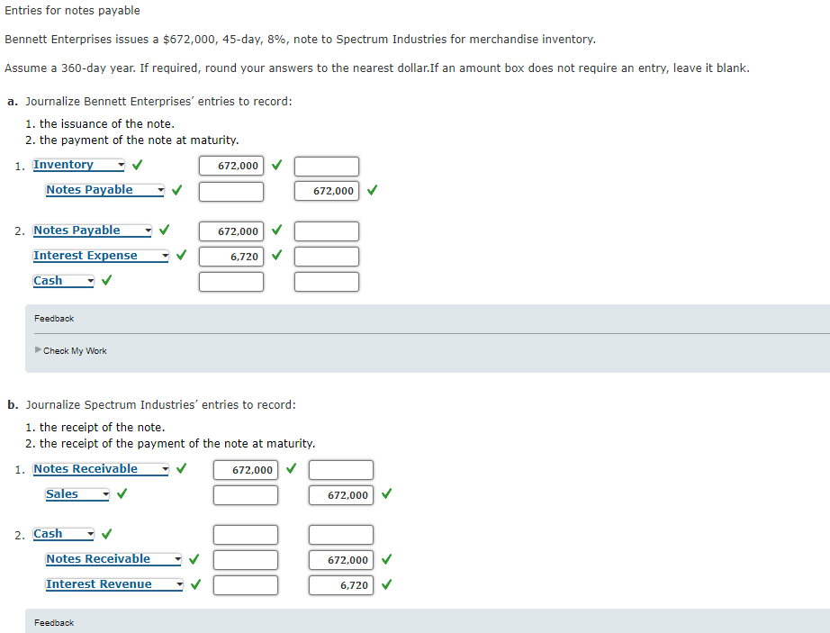 solved-entries-for-notes-payable-bennett-enterprises-issues-chegg