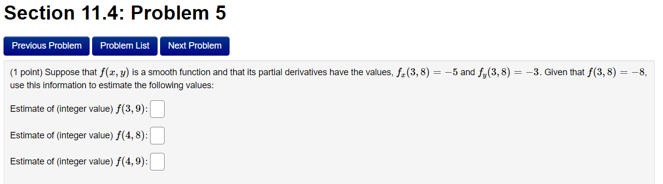 Solved Section 11.4: Problem 2 Previous Problem Problem List | Chegg.com