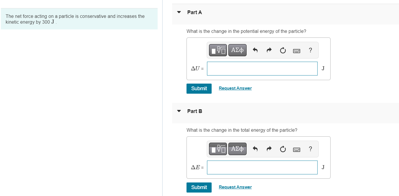 Solved The Net Force Acting On A Particle Is Conservative | Chegg.com