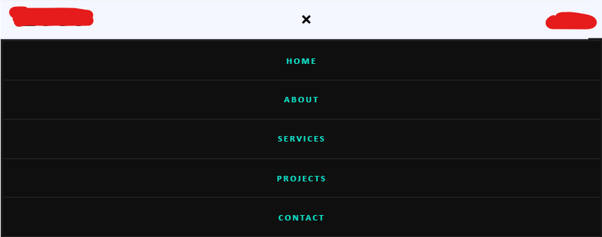 Solved can you turn the hamburger menu in the code below | Chegg.com