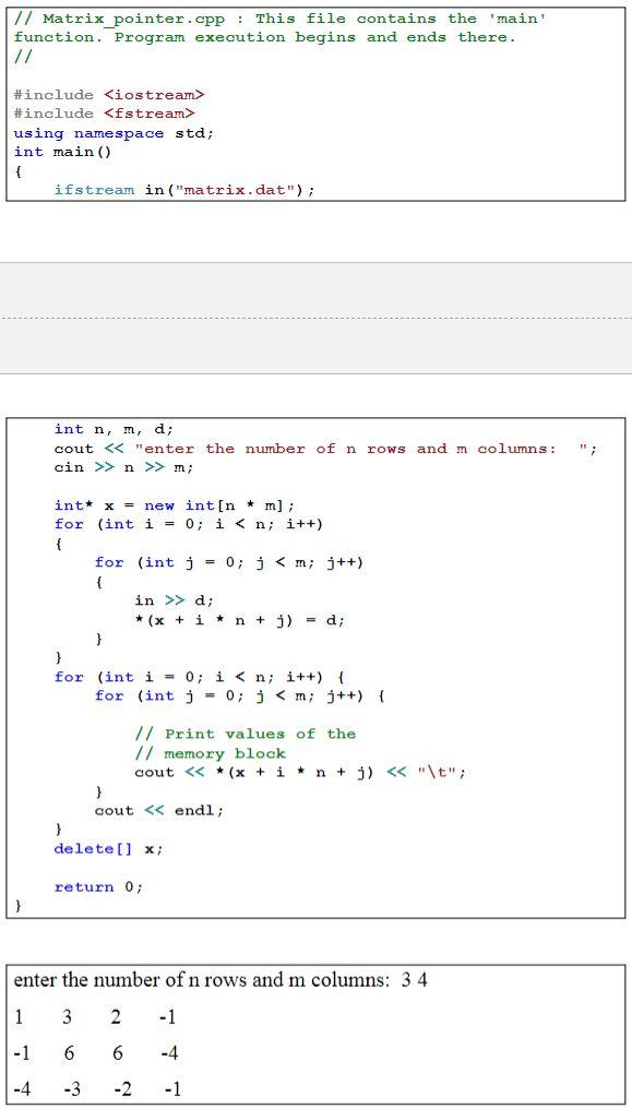 Solved IN C++ PLEASE READ EVERYTHING My program (posted | Chegg.com