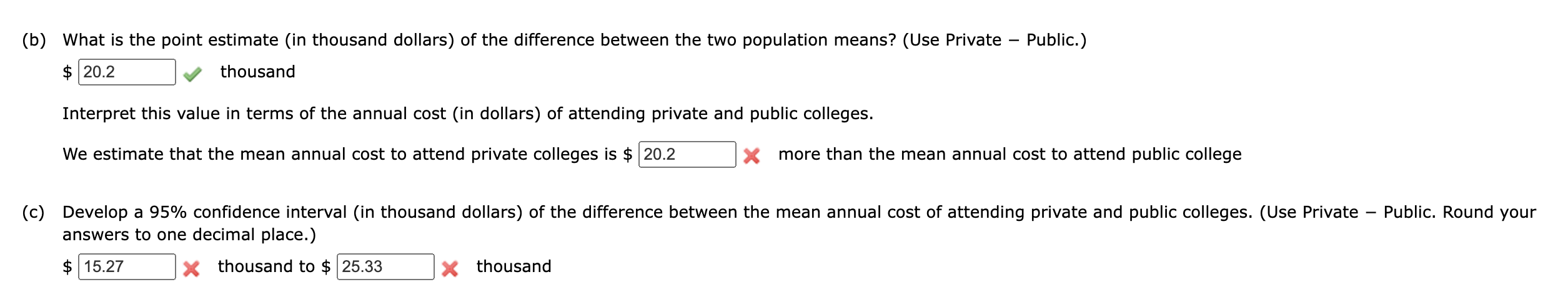 Solved The increasing annual cost (including tuition, room, | Chegg.com