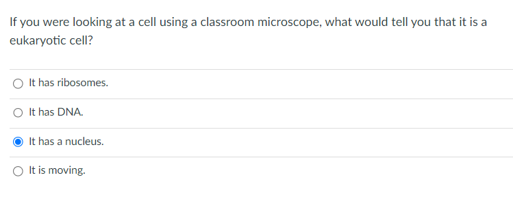 Solved if ﻿you were looking If you were looking at a cell | Chegg.com