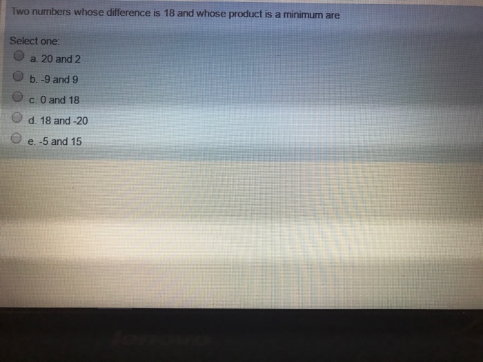 Solved Write the sum 1 4 9 16 in sigma notation Select one i | Chegg.com