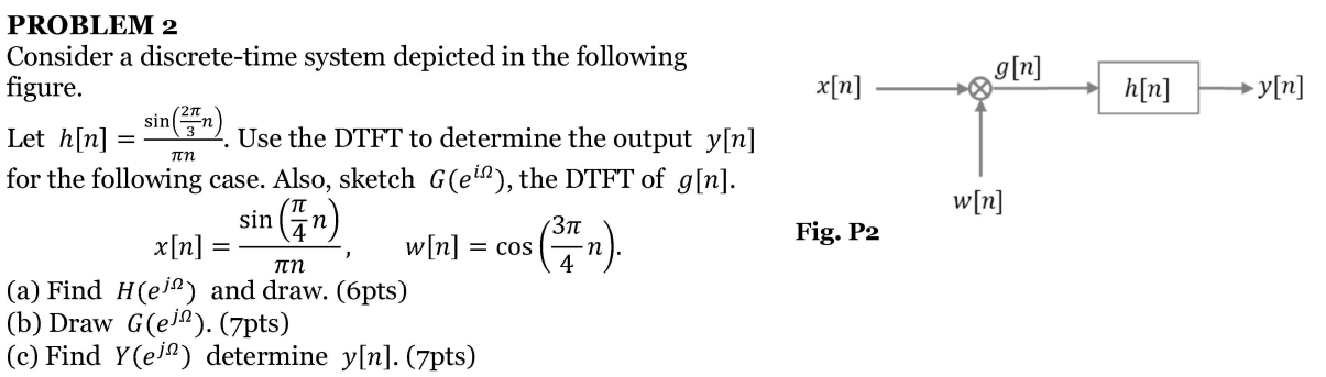 Solved Consider A Discrete-time System Depicted In The | Chegg.com