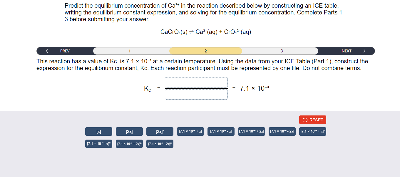 Solved Predict the equilibrium concentration of Ca2+ in the