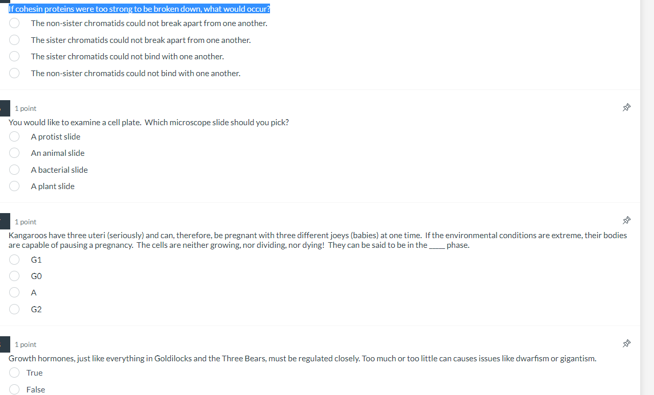 Solved If cohesin proteins were too strong to be broken Biology Diagrams