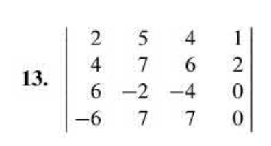 Solved Combine the methods of row reduction and cofactor Chegg