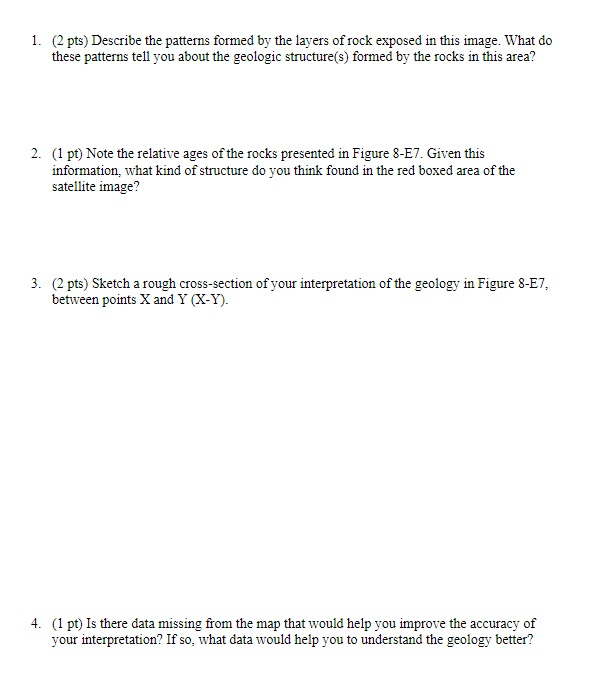 Solved 8 E3 Exercise Google Earth This Exercise Is Part
