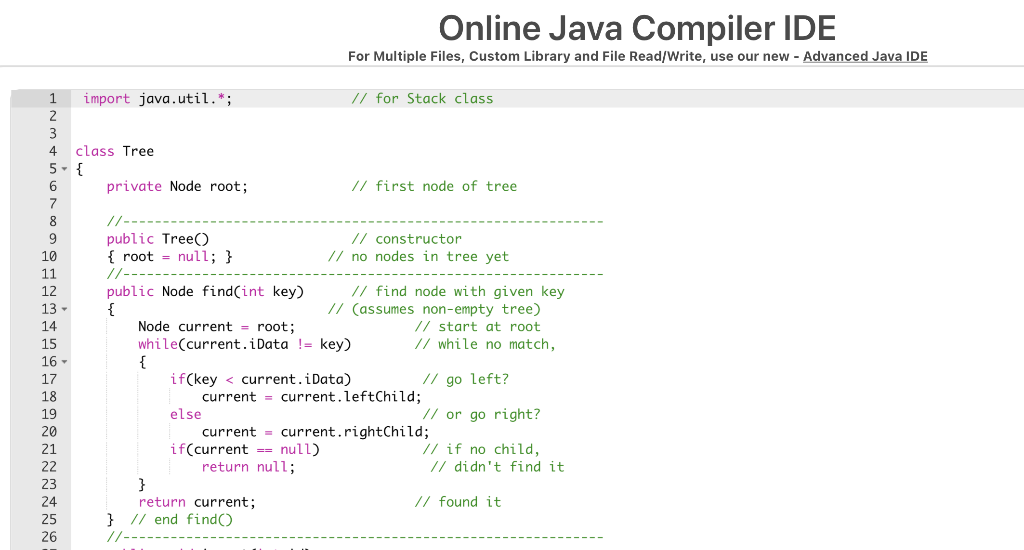 Answered: Programiz Java Online Compiler…