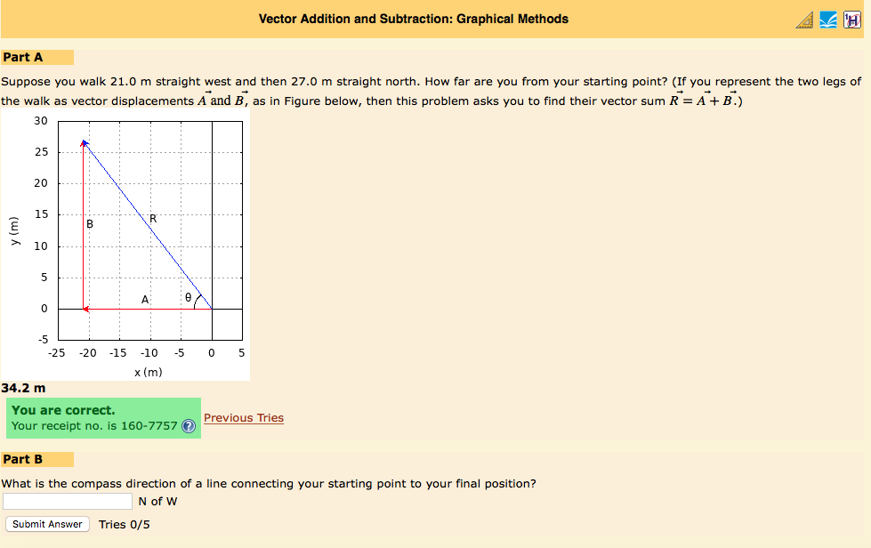 Solved Vector Addition and Subtraction: Graphical Methods | Chegg.com