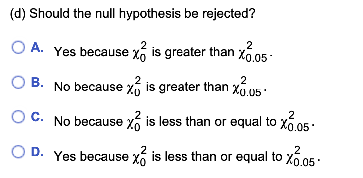Solved Determine the expected count for each outcome. n n = | Chegg.com