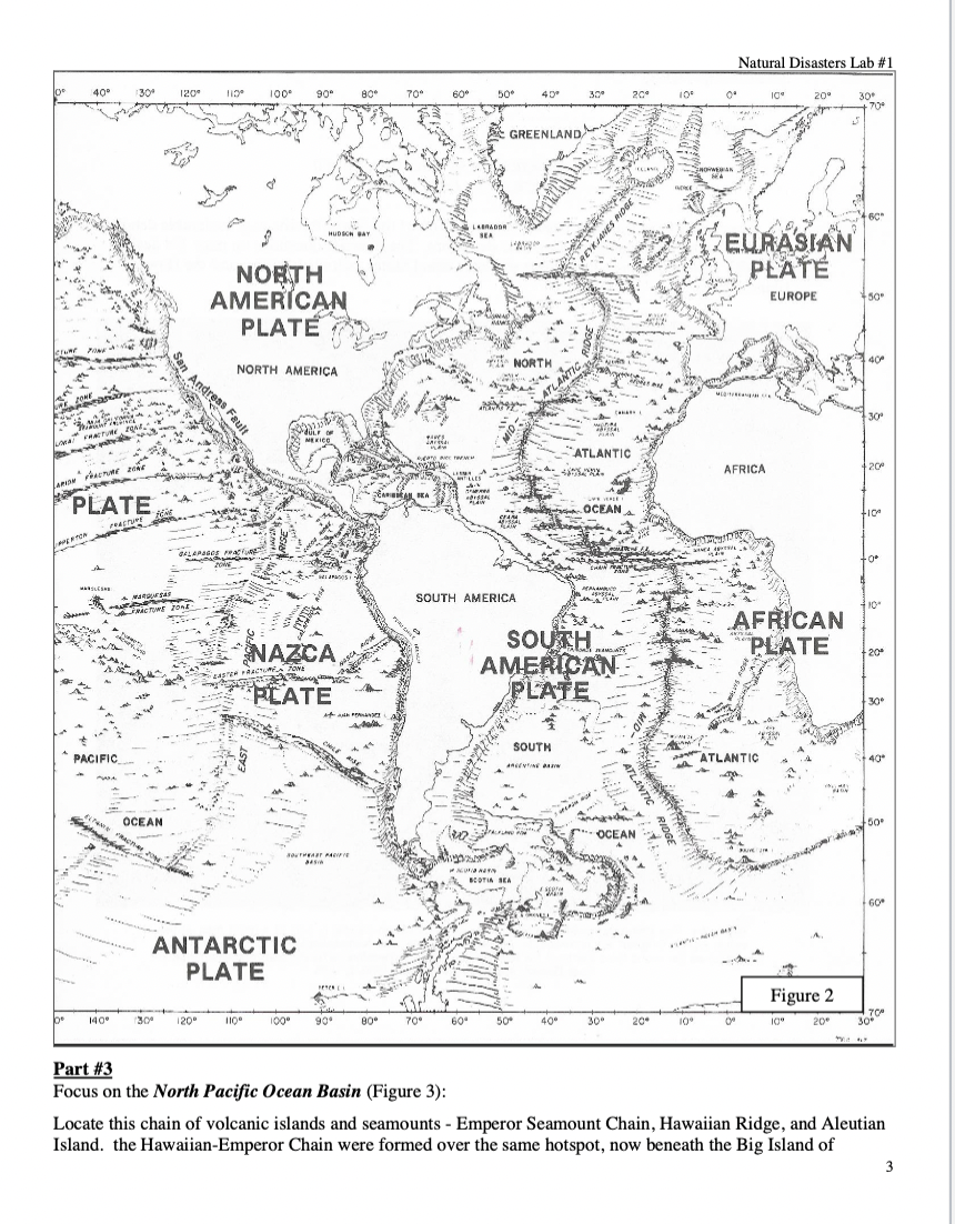 Solved Natural Disasters Lab \#1 Natural Disasters Lab \#1 - | Chegg.com