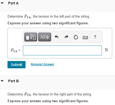 Solved Two Blocks Are Connected By A Light String Passing | Chegg.com