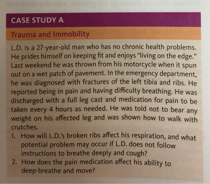 case study about trauma