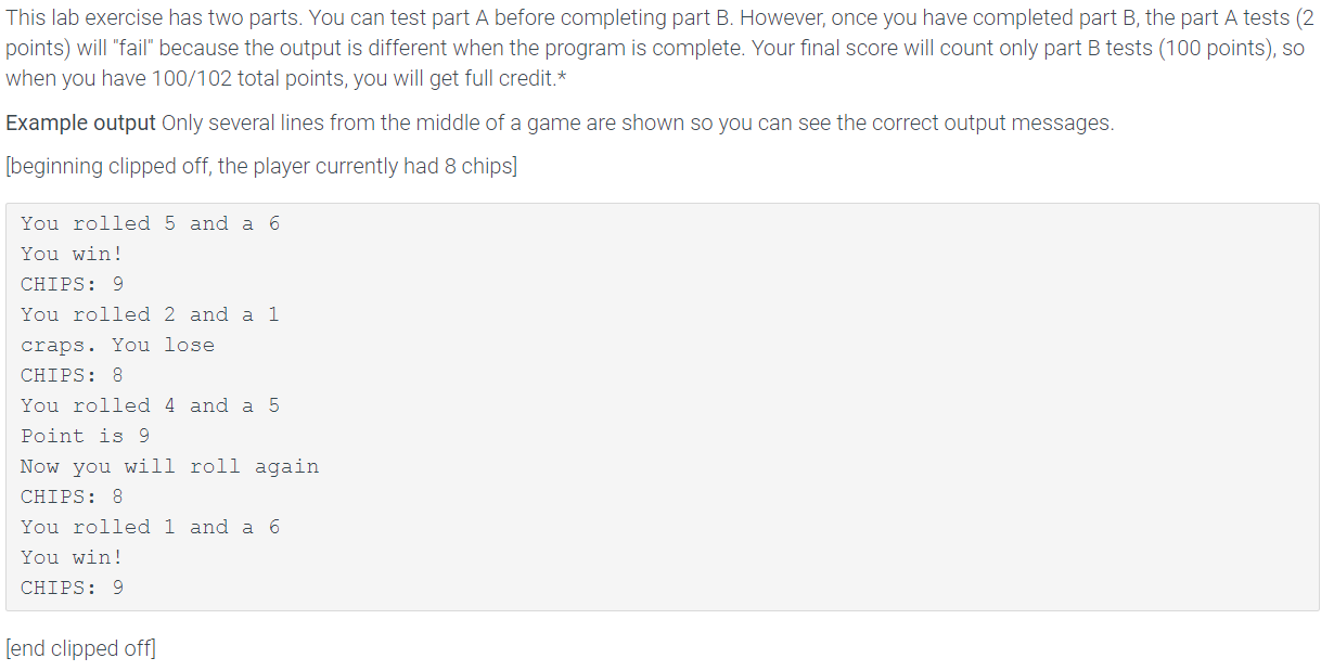 Solved Learning Objectives • Implement a while loop • Use a | Chegg.com