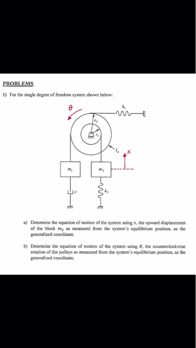 single degree of freedom system solved problems pdf