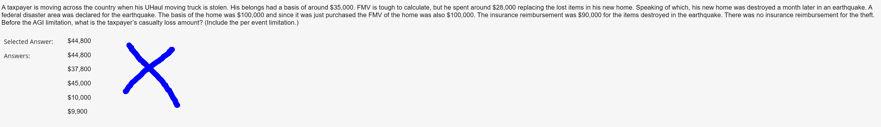 Solved The answer I gave is incorrect - any help finding | Chegg.com