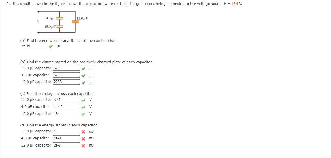 Solved For the circuit shown in the figure below, the | Chegg.com ...