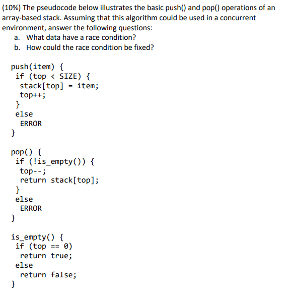 solved-10-the-pseudocode-below-illustrates-the-basic-chegg